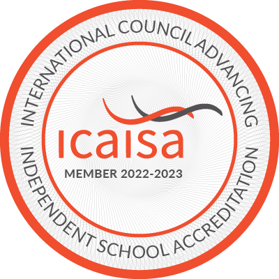 Round member recognition seal of ICAISA.